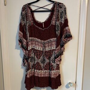 Free People Flowy Boho Dress
